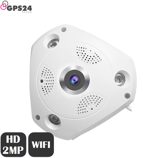 2MP HD ceiling CCTV camera. Wifi connection (live remote viewing iOS/Android).