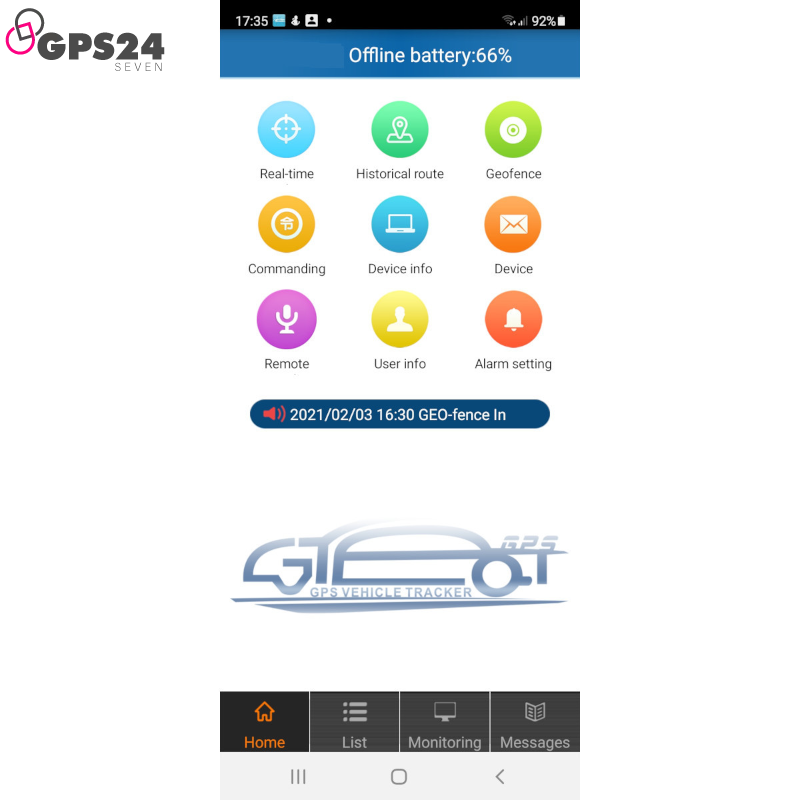 Free iOS/Android App - Hardwire GPS tracker