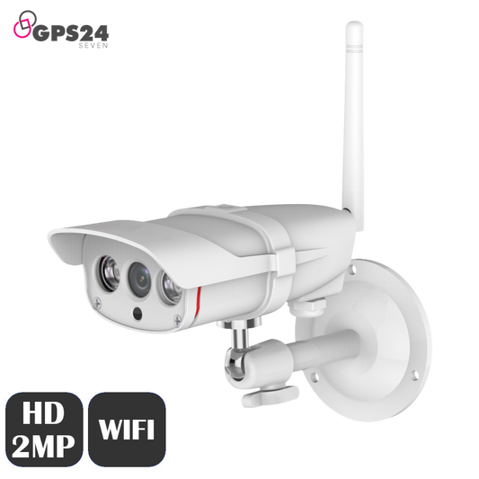 Weatherproof 2MP WiFi outdoor CCTV camera with microphone